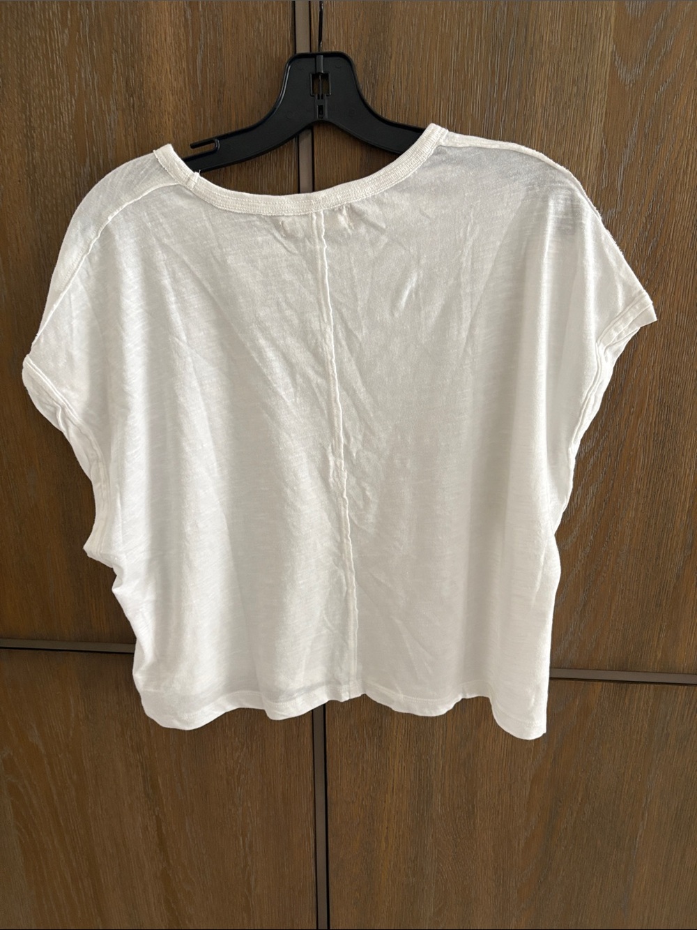 We The Free White Relaxed Boxy Short Sleeve Tee - Picture 4 of 4